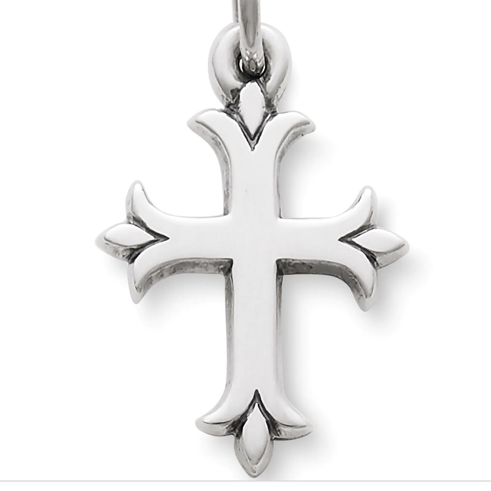 James Avery Fleuree Cross Charm
